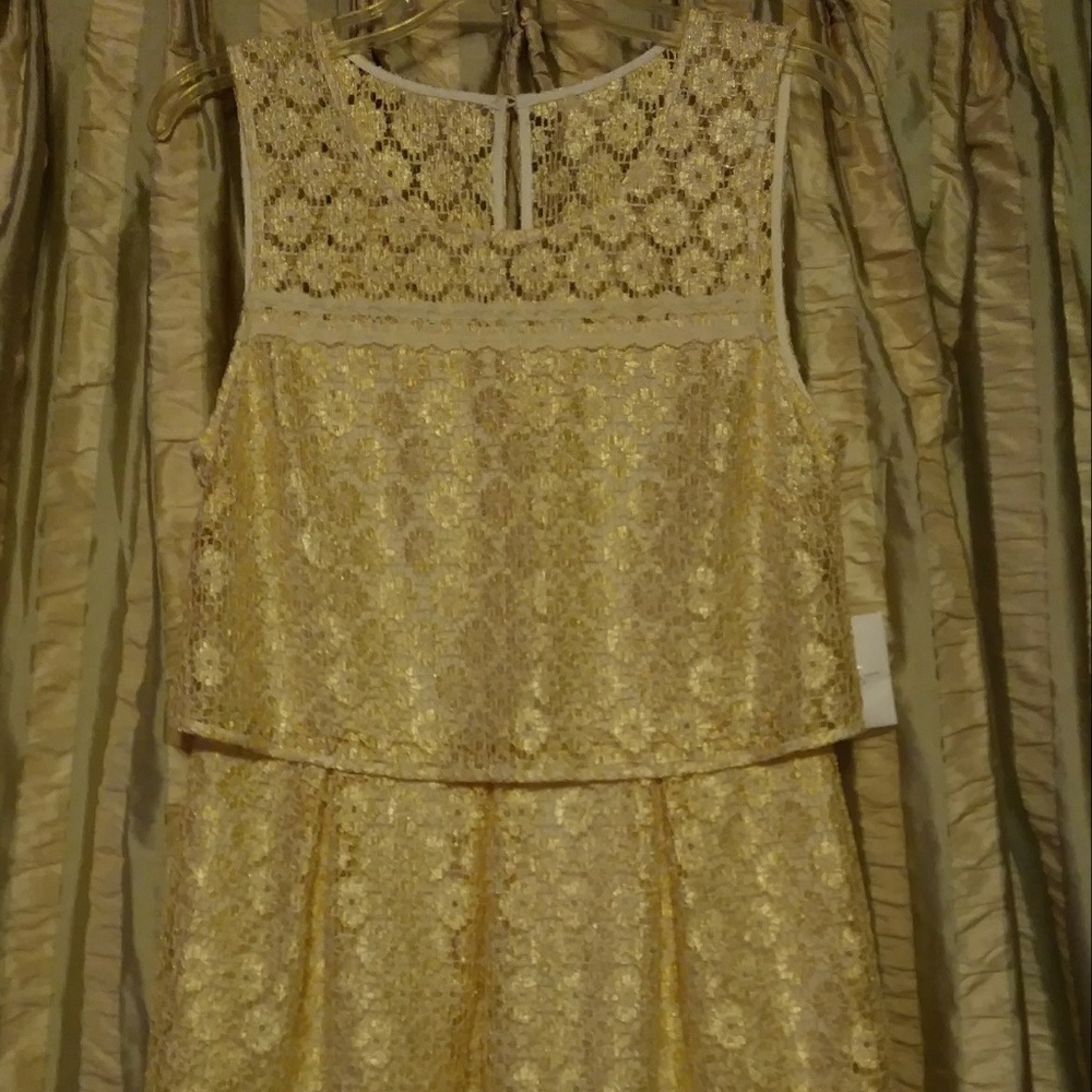 Size 8 Jessica Simpson Sleeveless Dress - Picture 6 of 7